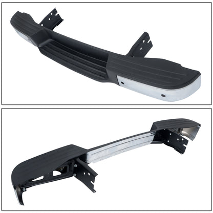 Rear Bumper Assembly Replacement for NV1500 NV2500 Replacement for NV1500 2012-2021 Replacement for NV2500 2012-2021, with Parking Aid Sensor Holes, Steel
