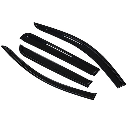 munirater Side Window Visors Rain Guard Wind Vent Shade Deflector Replacement for 2015-2020 Colorado