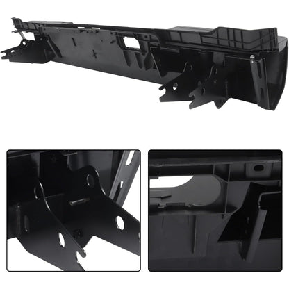 Black Rear Step Bumper for Toyota Tundra 2022-2024, without Sensor Holes, TO1103139