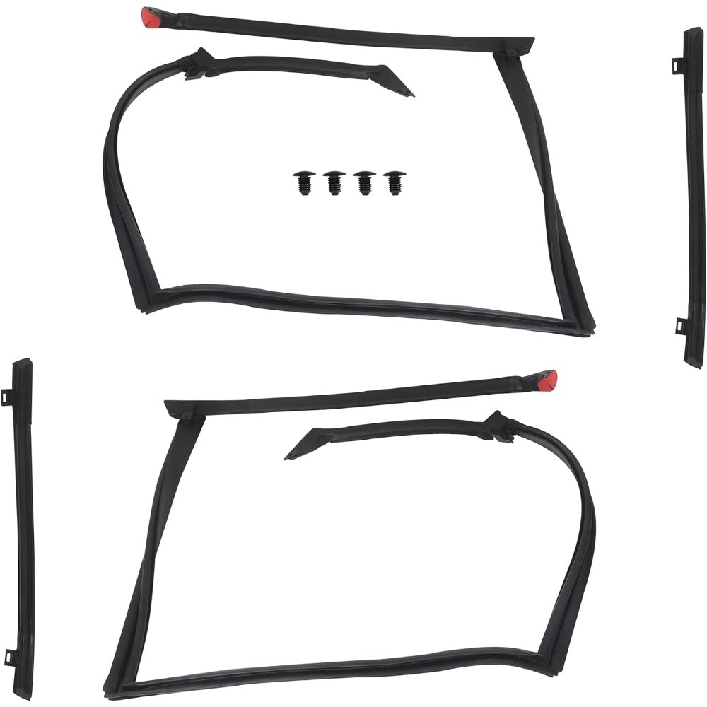 Roof Weatherstrip Seal Kit for 1982-1992 Camaro & Firebird, 4-Piece, KG4041