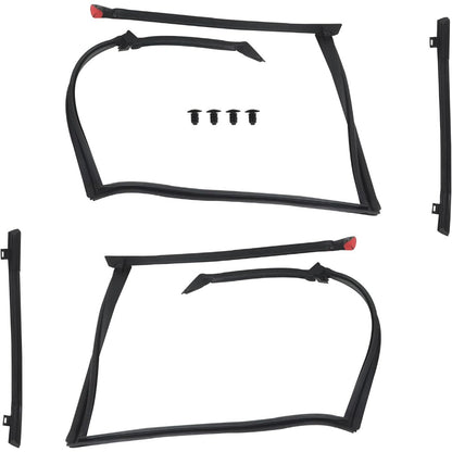 Roof Weatherstrip Seal Kit for 1982-1992 Camaro & Firebird, 4-Piece, KG4041