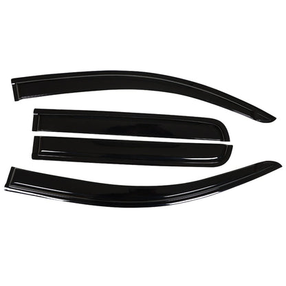 munirater Side Window Visors Rain Guard Wind Vent Shade Deflector Replacement for 2015-2020 Colorado