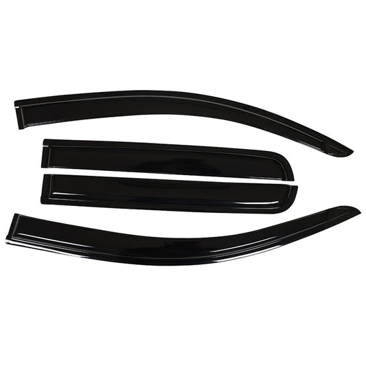 munirater Side Window Visors Rain Guard Wind Vent Shade Deflector Replacement for 2015-2020 Colorado