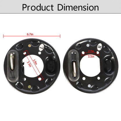 munirater Golf Cart Brake Cluster Assembly Replacement for TXT PDS 1996+ Golf Carts 70998-G02 70998-G01 JN6-F7290-03-00 JN6-F7280-03-00 70794-G01 72582-G02