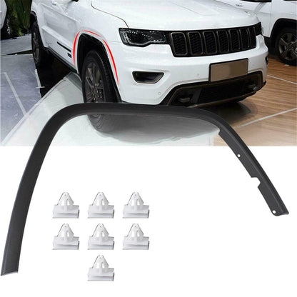 Front Passenger Side Paintable Factory Style Wheel Fender Flares Replacement for 2011-2016 Grand Cherokee 1MP38RXF1AE