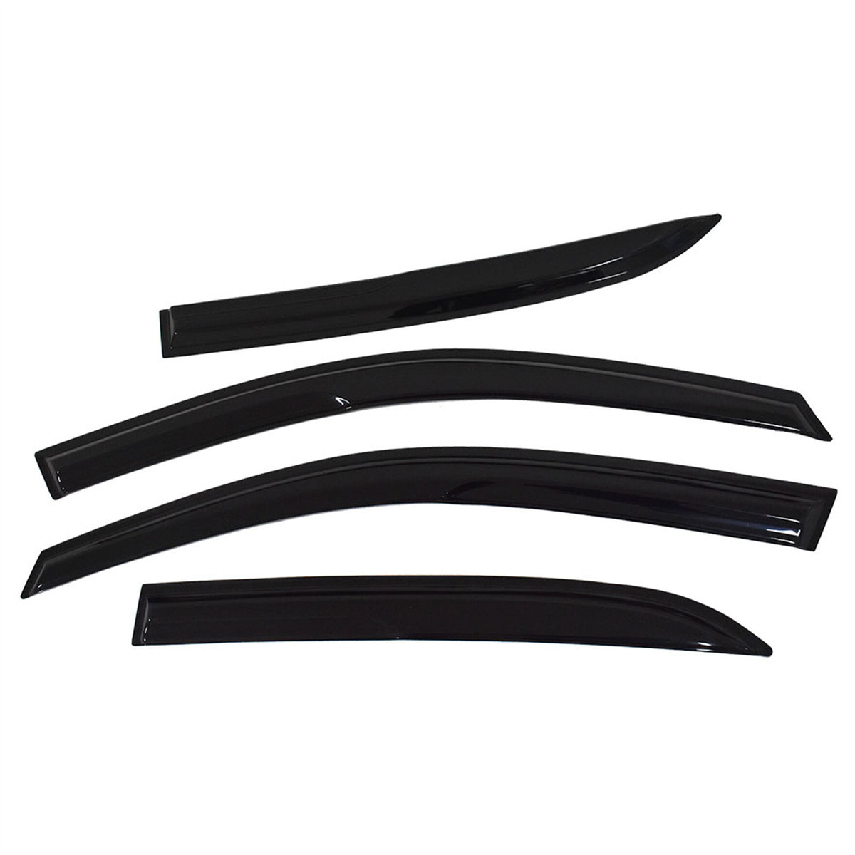 munirater Window Visor Vent Rain Guard Deflector Replacement for Honda Accord 2003-2007 4 Door Sedan