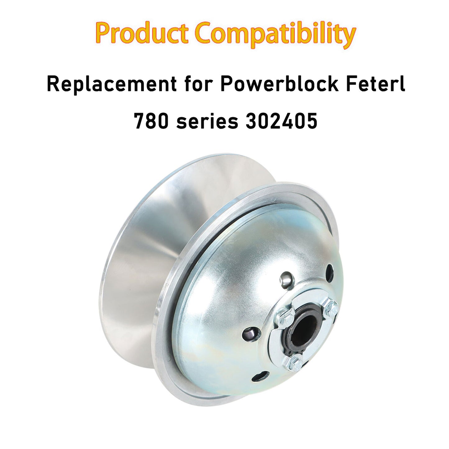 munirater Golf Cart Drive Clutch Replacement for Powerblock & Feterl 780 Series 302405