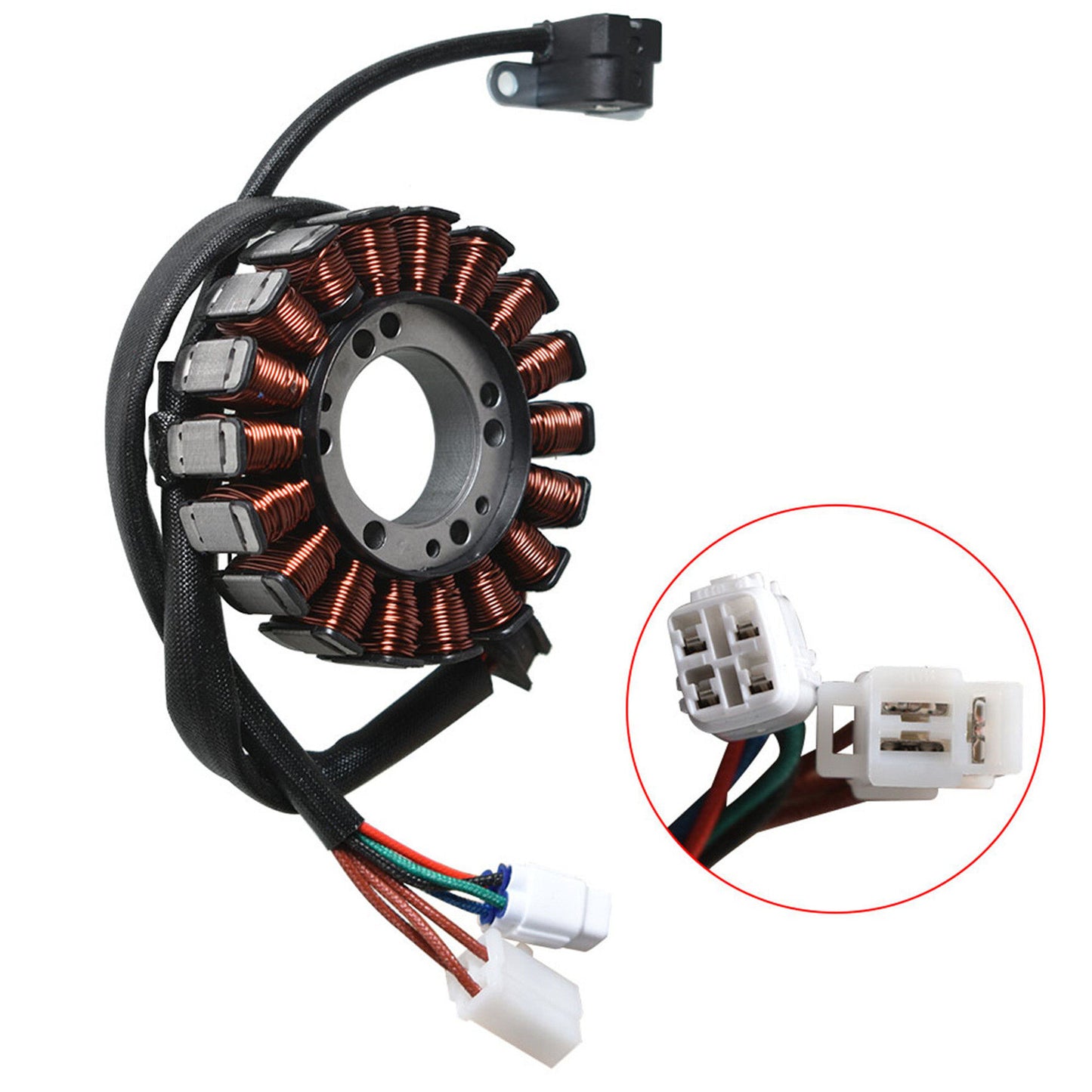 munirater Stator & Regulator Rectifier Replacement for Suzuki LT-Z400 LTZ400 Quadsport Z400 2003-2008