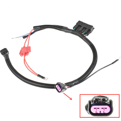 munirater Dual Electric Fan Wiring Harness 7L5533A226T Replacement for 1999-2006 ECU Control