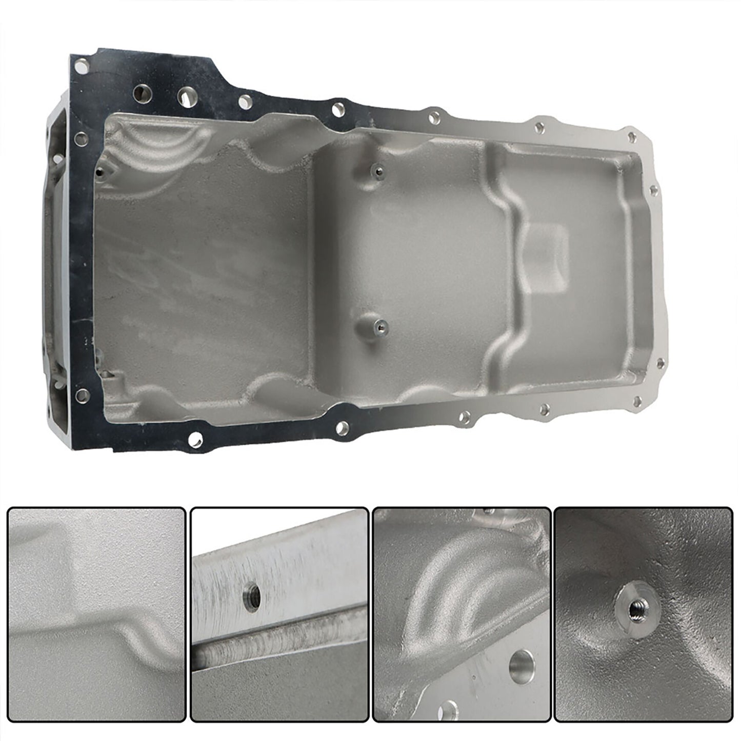 munirater For LS1 LS2 LS3 6.2 6.0 5.3 4.8 LS Engine Black LOW PROFILE Oil Pan Retro