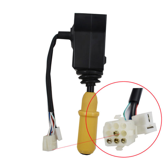 munirater Forward and Reverse Column Signal Switch LH Side Replacement for JCB Part Handle Micro Motor 701/21201