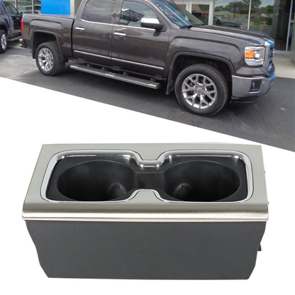 munirater Center Console Cup Holder (Burnish) Replacement for 2014-2015 Sierra 23467147
