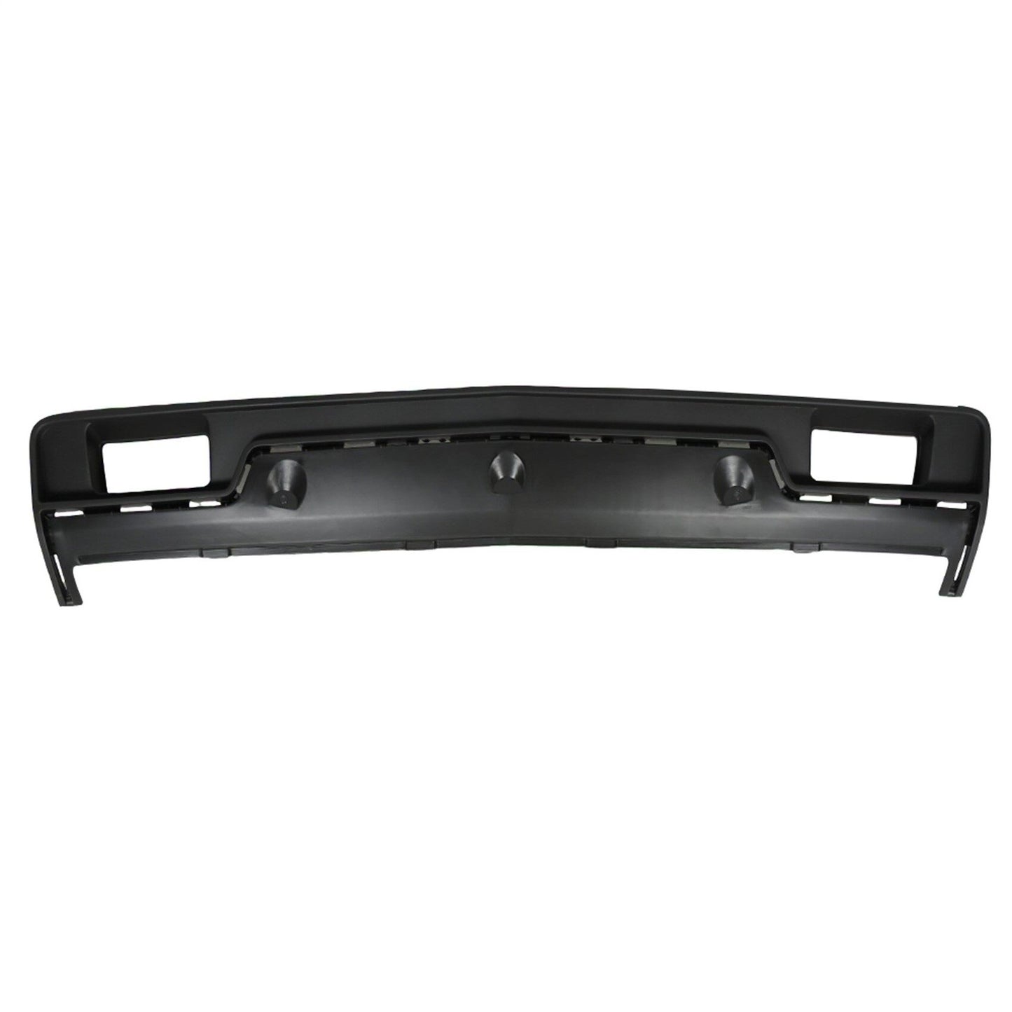 munirater Black Front Bumper Filler Panel with Deputy Decorate Plate with Tow Hooks Hole Replacement for 2014 2015 Silverado 1500 22944881