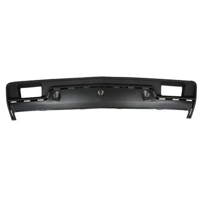 munirater Black Front Bumper Filler Panel with Deputy Decorate Plate with Tow Hooks Hole Replacement for 2014 2015 Silverado 1500 22944881