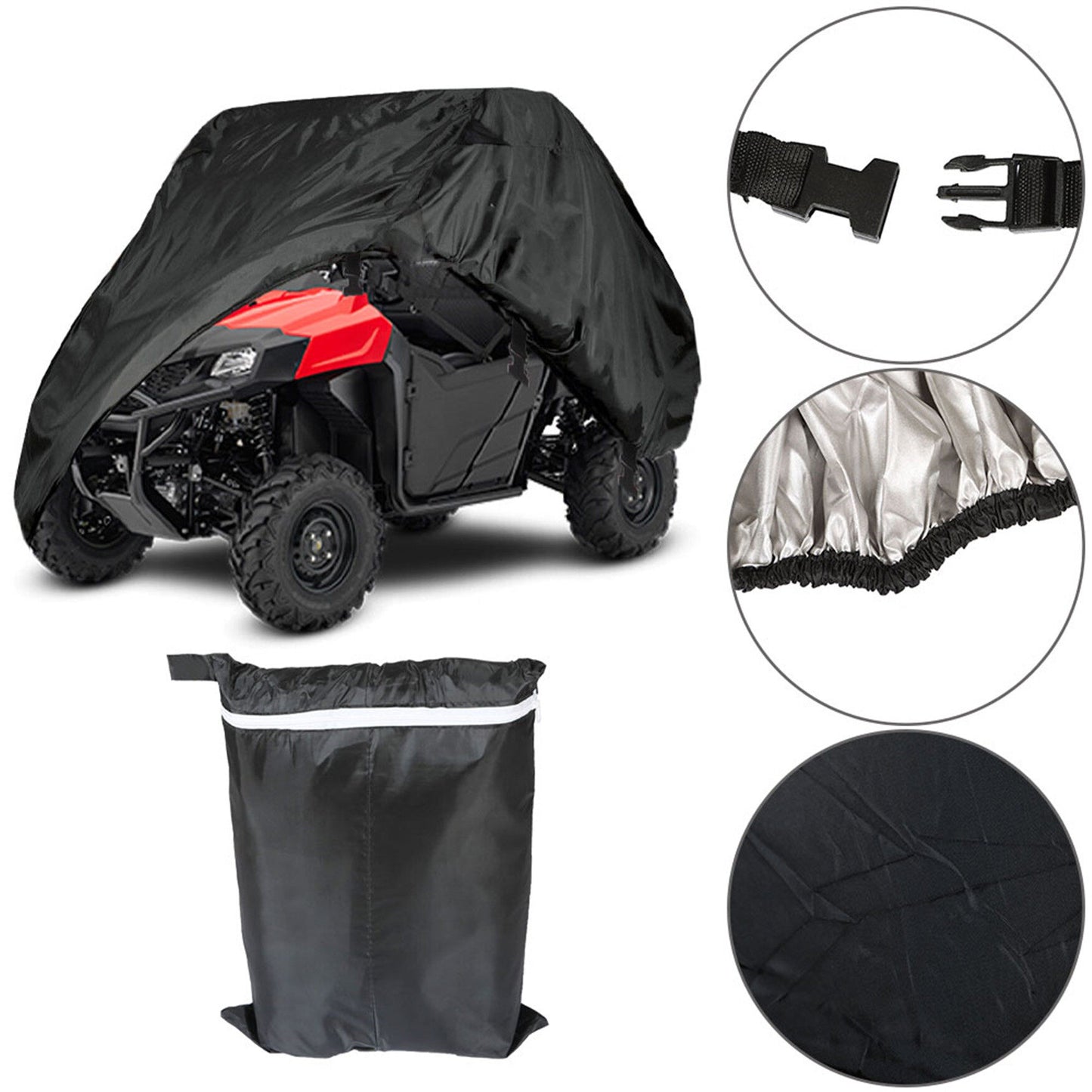 munirater Utility Vehicle Cover Storage Replacement for Pioneer 500 700-4 Deluxe