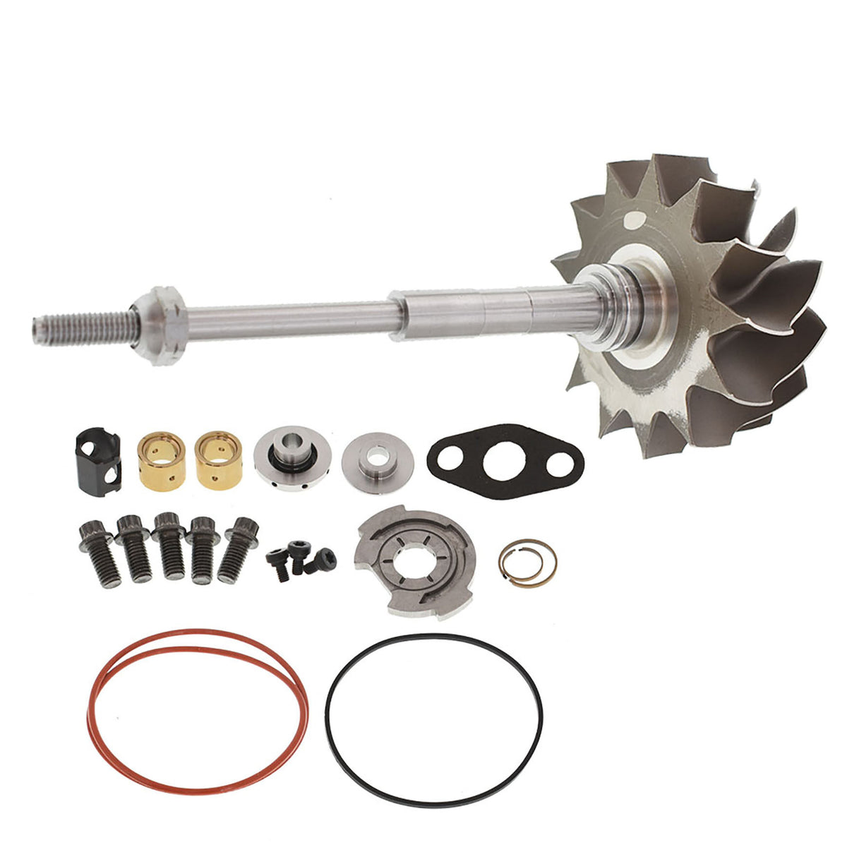 Turbo Rebuild Kit 13 Blade Upgrade Turbine Replacement for 05-07 6.0 Powerstroke GT3782VA