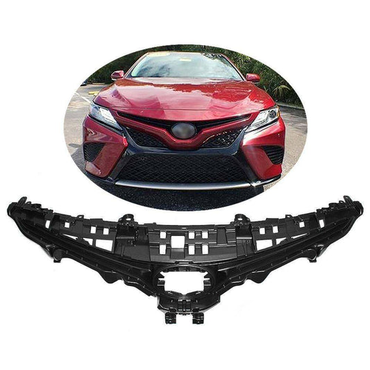 munirater Front Bumper Upper Grille Plastic Black Sport Style Replacement for 2018-2022 Camry