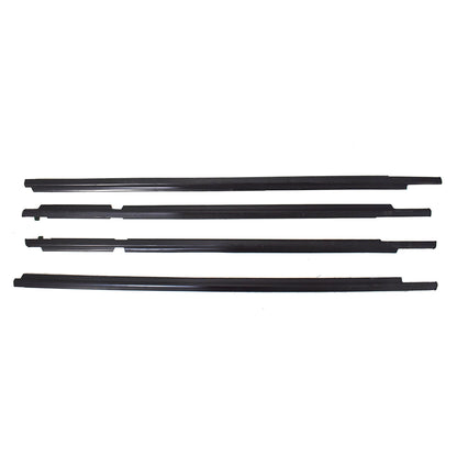 Outer Window Weatherstrip Kit for 2003-2009 Lexus GX470 & Toyota Prado, 4-Piece
