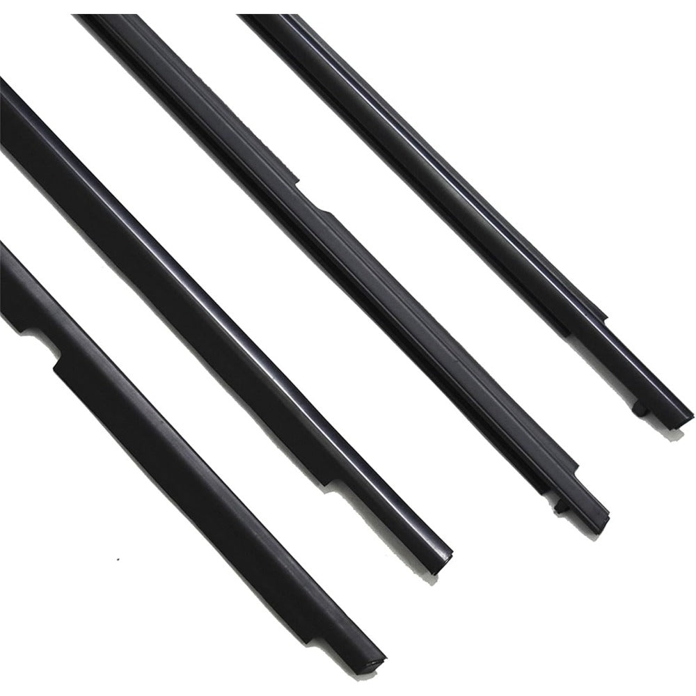 ABS Window Weatherstrip Molding Kit for 2008-2010 Toyota Highlander, 4-Piece