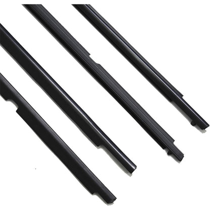 ABS Window Weatherstrip Molding Kit for 2008-2010 Toyota Highlander, 4-Piece