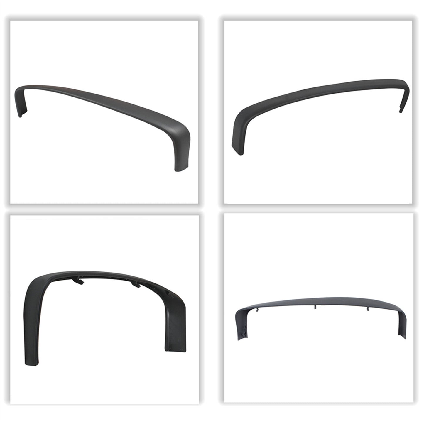 Black Interior Top Upper Instrument Dash Dashboard Trim Bezel Replacement for 1989-1995 Pickup Truck EB14852705