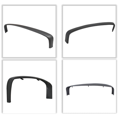 Black Interior Top Upper Instrument Dash Dashboard Trim Bezel Replacement for 1989-1995 Pickup Truck EB14852705