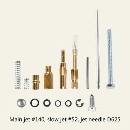 munirater Carburetor Carb Rebuild Repair Kit and Float Replacement for XR400R 1998-2004 Jets