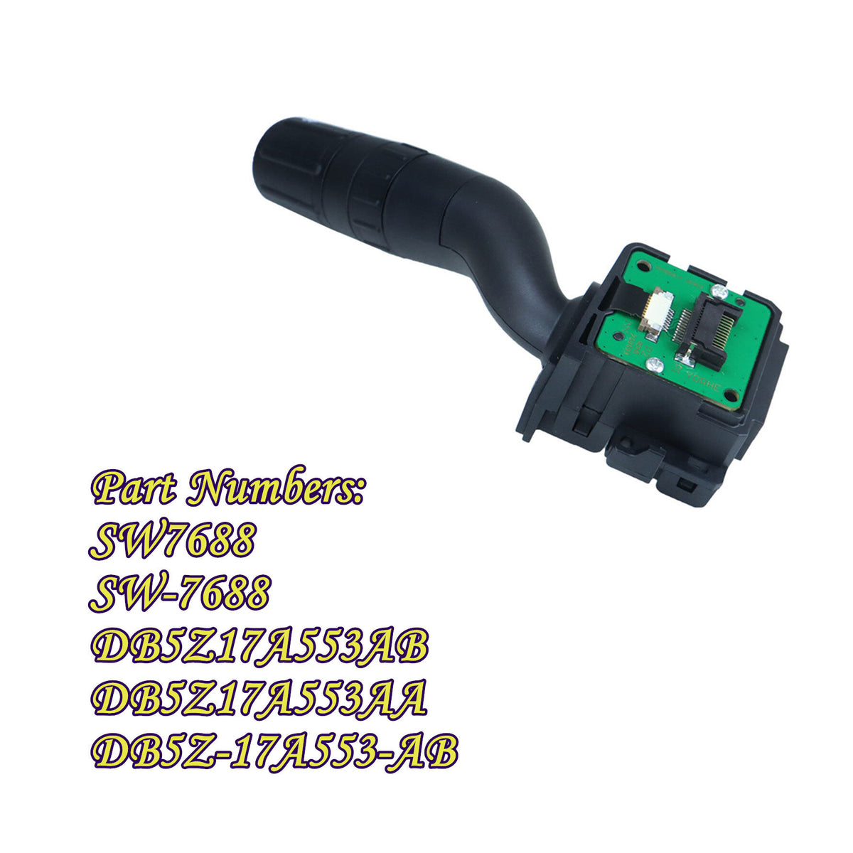 munirater Windshield Wiper Switch Replacement for 2011-2019 Explorer 2011-2015 Edge 2013-2018 Police Interceptor Utility 2011-2017 MKX DB5Z17A553AB BT4Z17A553AA