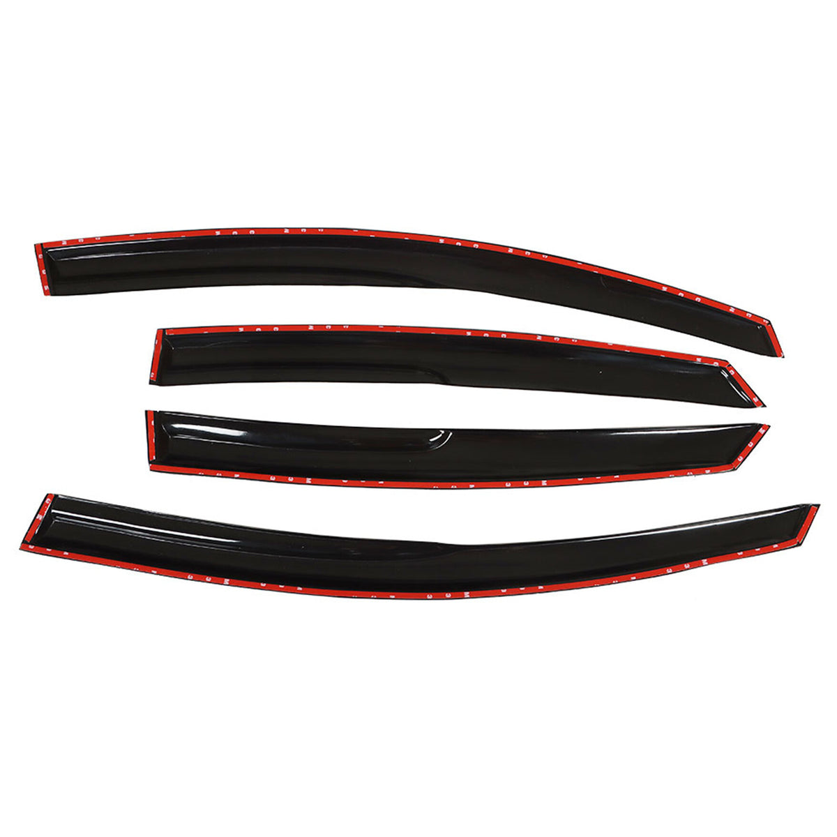 munirater Side Window Visor Vent Sun Rain Guard Deflector Replacement for 2013-2020 Fusion