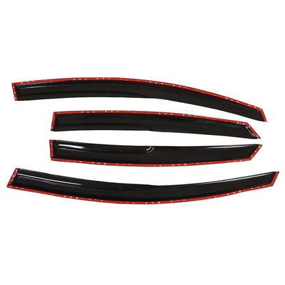 munirater Side Window Visor Vent Sun Rain Guard Deflector Replacement for 2013-2020 Fusion
