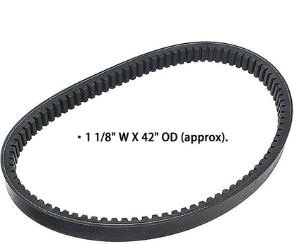 munirater Clutch Drive Belt Replacement for EZGO TXT Medalist 1994-2013 4 Cycle Gas Golf Cart 72054G01