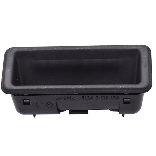 munirater Trunk Lid Lock Release Push Button Handle Switch Replacement for 1/3/5 Series X1 X5 X6 135i 328i 335d 51247118158 7118158