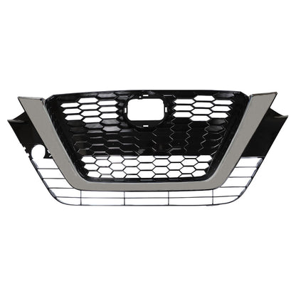 munirater Front Bumper Grille Assembly Replacement for 2019 2020 2021 Altima S SL SR SV Black/Chrome NI1200292 623106CA1A