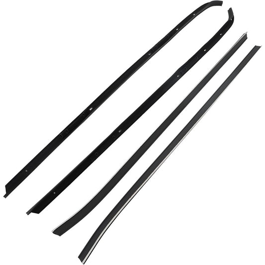 Rubber Window Weatherstrip Kit for 1970-1981 Camaro & Firebird, 4-Piece