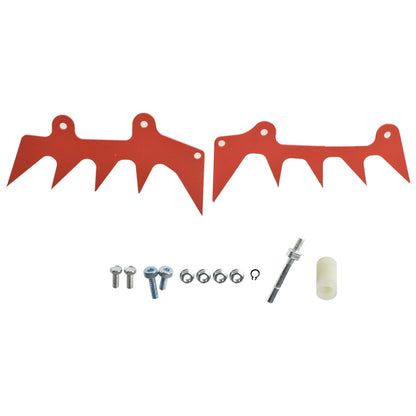 munirater Dual Felling Red Dog Bumper Spikes Catcher Set Replacement for 029 039 MS271 MS290 MS291 MS361 MS390 MS310 MS311 Chainsaw Parts