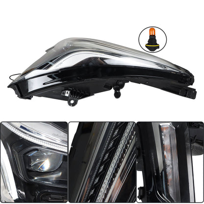 munirater Passenger Side LED Headlight Right Headlamp Assembly Replacement for 2019 2020 2021 Cadillac XT4