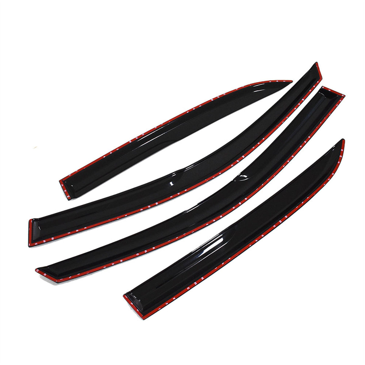 munirater Window Visor Vent Rain Guard Deflector Replacement for Honda Accord 2003-2007 4 Door Sedan
