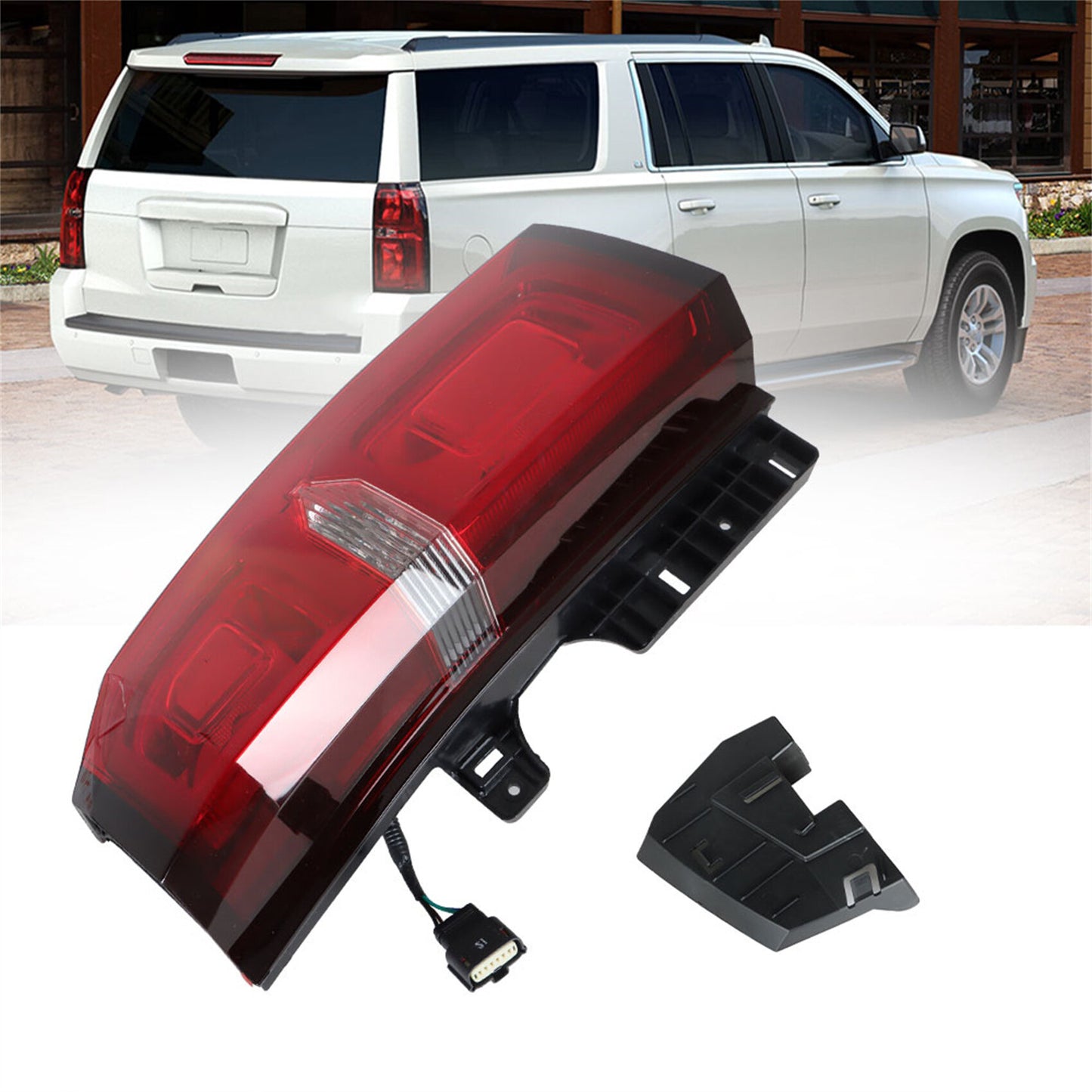 munirater Passenger Right Side Rear Tail Light Fit For 2015-2020 Chevrolet Tahoe Suburban