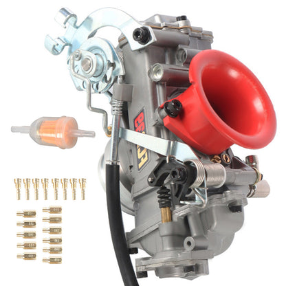 munirater Carburetor Replacement for FCR39 KLX400 DRZ 400S Racing Slant Side