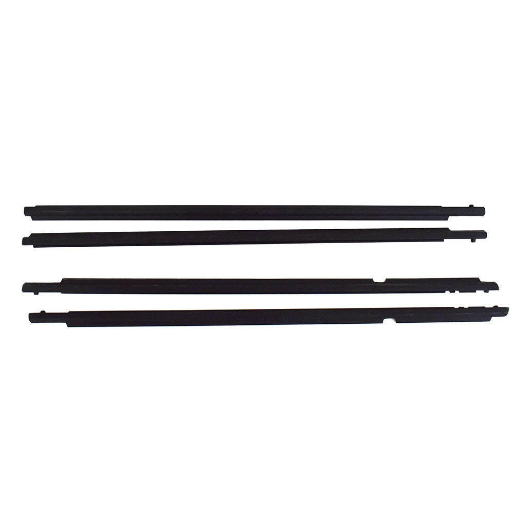 Rubber Window Weatherstrip Kit for 2009-2012 Toyota Corolla, 4-Piece
