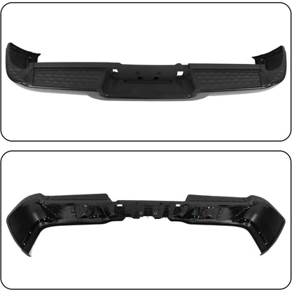 Black Rear Step Bumper for Ram 2500 / 3500 2019-2024, without Sensor or Light Openings, CH1103170