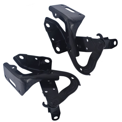 munirater Hood Hinge Set Steel Black Replacement for 2016-2021 Honda HR-V HO1236141 HO1236142 60120T7WA01ZZ 60170T7WA01ZZ