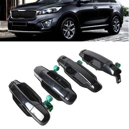 munirater Exterior Outside Door Handle Front and Rear Side Replacement for 2003-2009 Kia Sorento EX