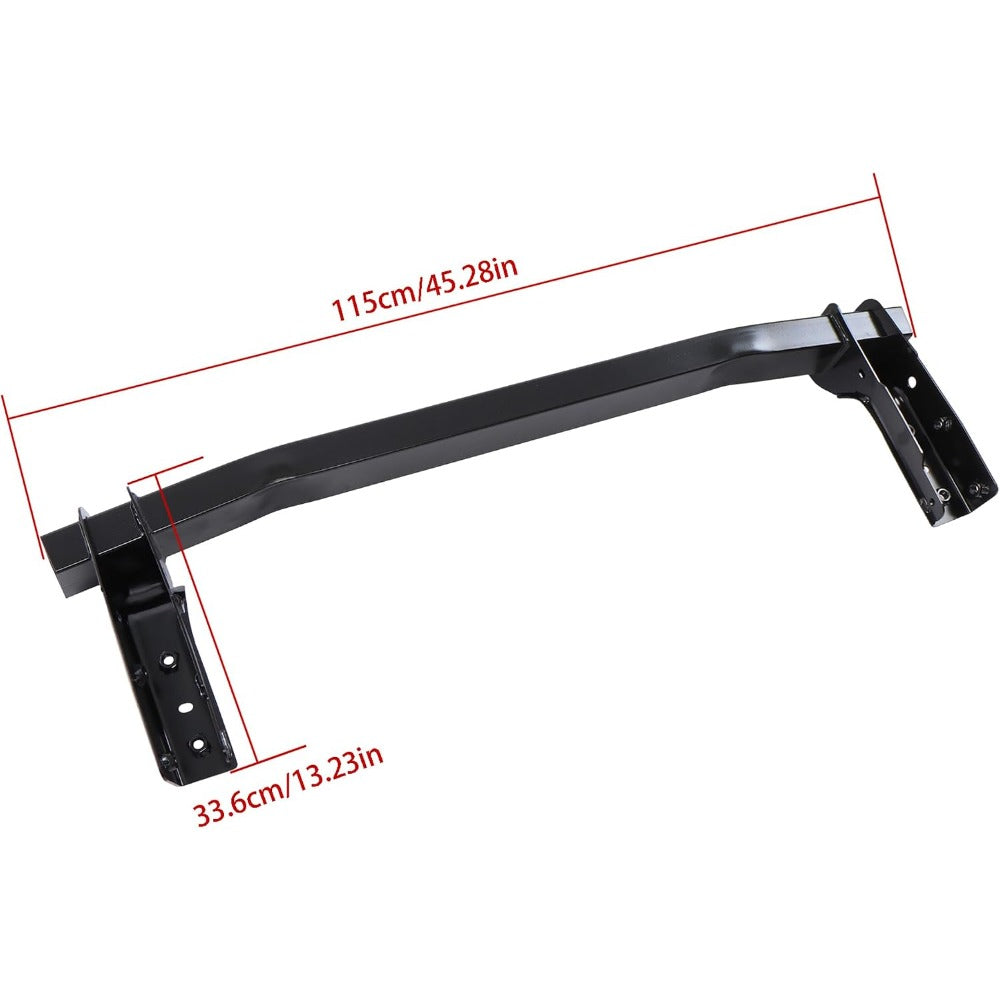 Black Steel Rear Bumper Reinforcement for Ford Maverick 2022-2024, NZ6Z17724S