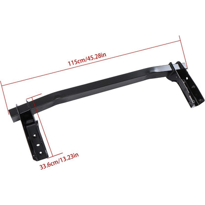Black Steel Rear Bumper Reinforcement for Ford Maverick 2022-2024, NZ6Z17724S