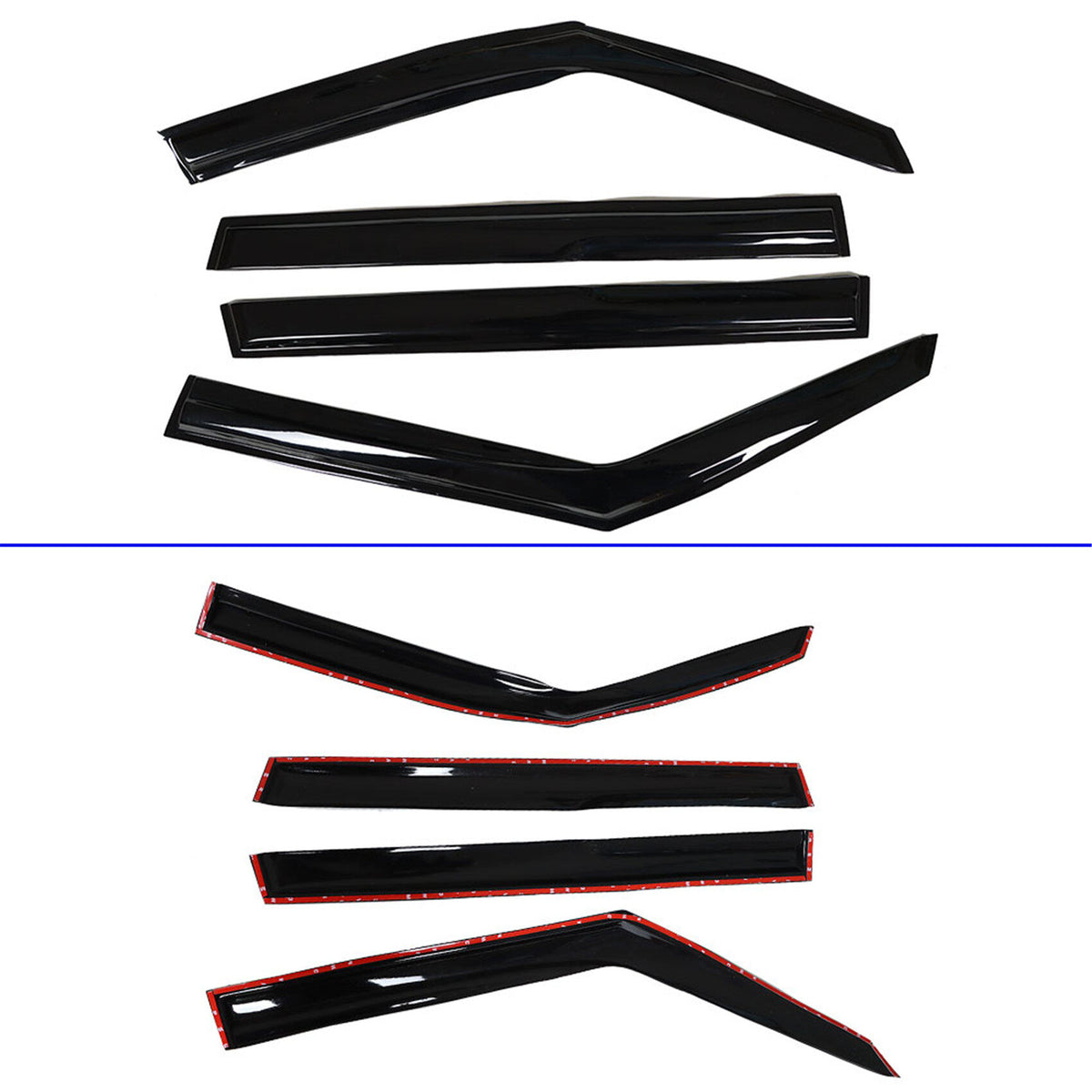 munirater Side Window Visor Vent Rain Guard Deflector Replacement for 2008-2013 Kia Soul