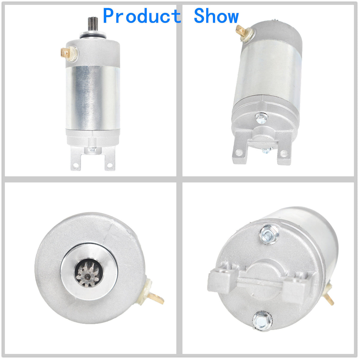 munirater Starter Motor Replacement for 1989-2004 Yamaha Breeze 125 YFA1 124cc 3FA-81800-01-00 18755