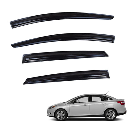 munirater Side Window Deflectors Visor Vent Rain Guard Replacement for 2012-2015 Focus