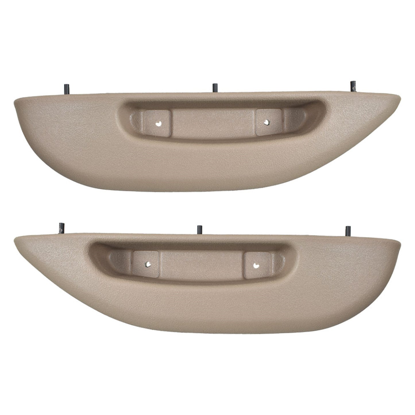 munirater Beige Front Car Door Armrest Pull Handle Cover Driver & Passenger Side Replacement for 1996-2002 Express Savana Van 12376621 12376622