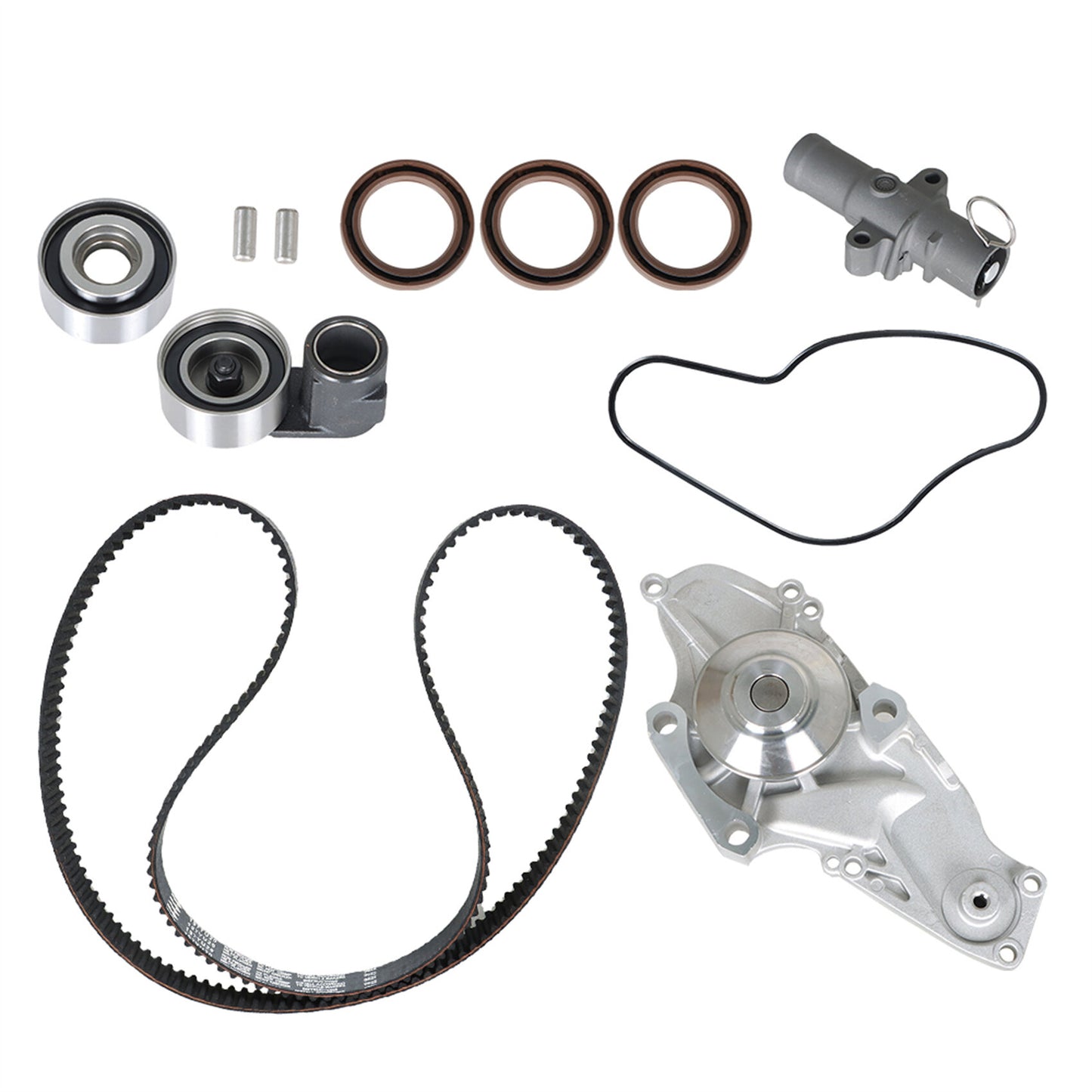 munirater Timing Belt Kit Water Pump Replacement for 2000-2004 Pilot Odyssey J32A J35A